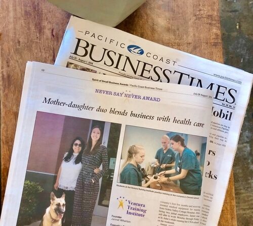 Pacific Coast Business Times’ 2019 Spirit of Small Business Award Winner